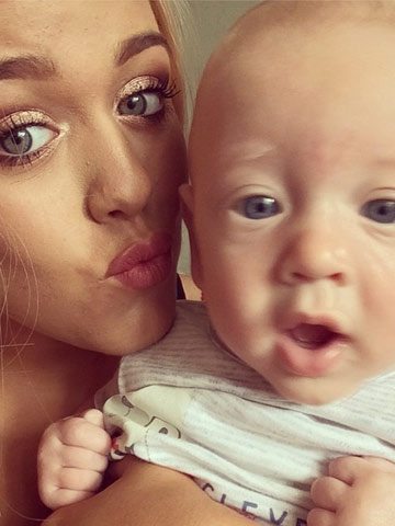 CUTE PICTURES! Louis Tomlinson's sister Lottie kisses baby Ernest after he ... - Now Magazine Online