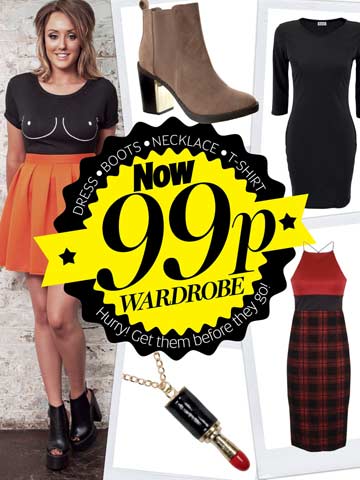 SHOP: 99p top, shoes, dress, jewellery and more fab fashion buys with Now's bargain wardrobe bonanza! SHOP: 99p top, shoes, dress, jewellery and more fab fashion buys with Now's bargain wardrobe bonanza!