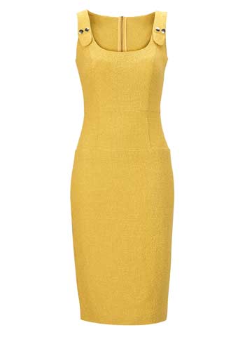 EXACT MATCH! Shop Myleene Klass' Littlewoods sunshine yellow dress EXACT MATCH! Shop Myleene Klass' Littlewoods sunshine yellow dress