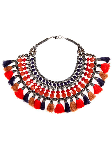 Primark Tassle Bead Collar Necklace £6 in-store 23.3.14 | Primark 2014 ...