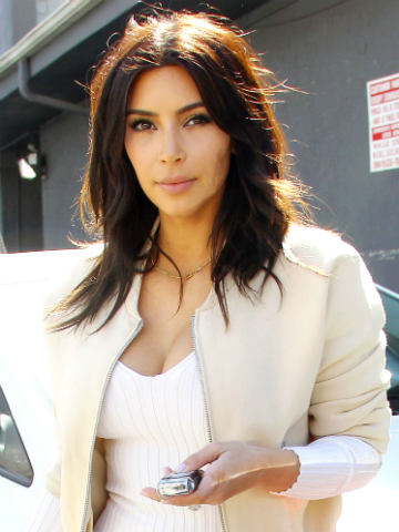 Kim Kardashian: I'm trying to get my long hair back without extensions ...